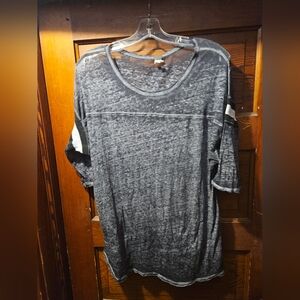 We The Free Athletic Stripe Tee Large